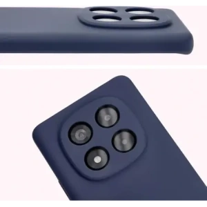 Hurtownia GSM - Husă Bizon Soft pentru Xiaomi Redmi Note 14 Pro 4G albastru închis - BIZ9540 - {ean13} - Hurt