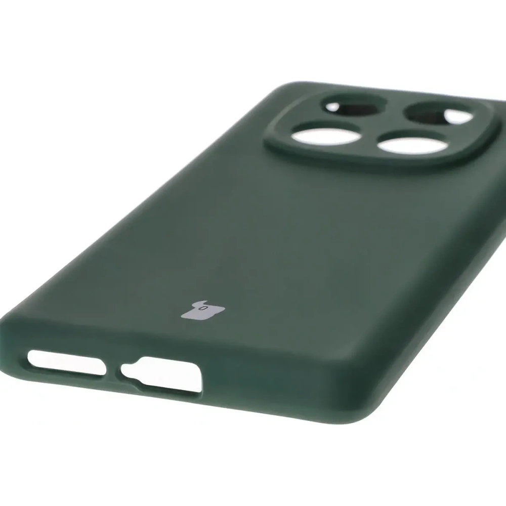 Hurtownia GSM - Husă Bizon Soft pentru Xiaomi Redmi Note 14 Pro 4G verde închis - BIZ9541 - {ean13} - Hurt