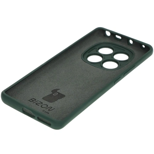 Silikonowe etui Bizon Soft Case do Xiaomi Redmi Note 14 Pro 4G ciemnozielone