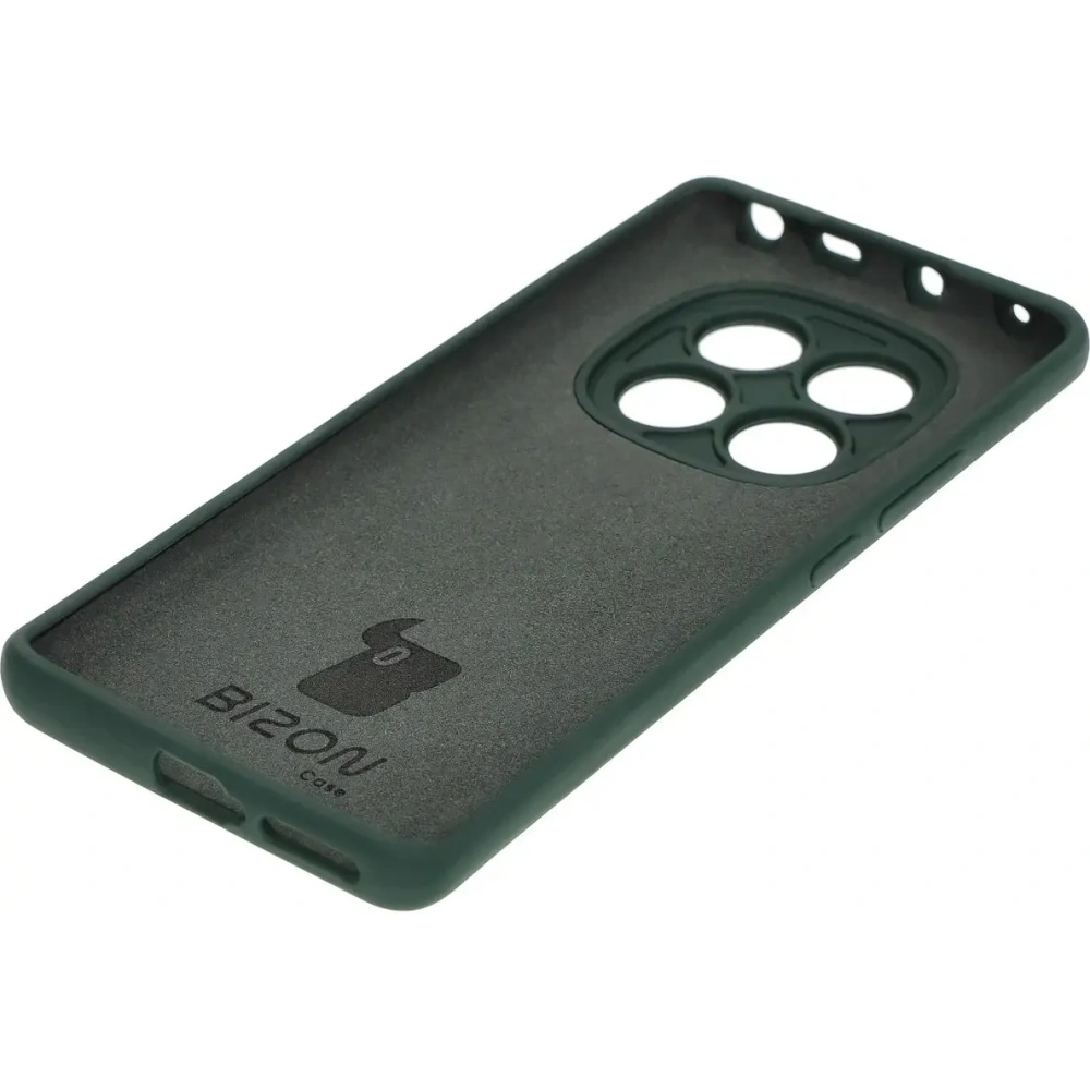 Hurtownia GSM - Husă Bizon Soft pentru Xiaomi Redmi Note 14 Pro 4G verde închis - BIZ9541 - {ean13} - Hurt
