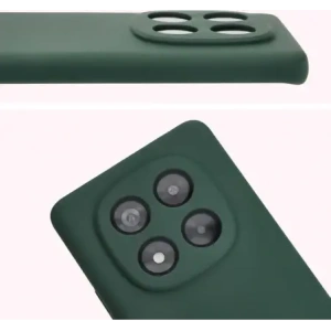 Hurtownia GSM - Husă Bizon Soft pentru Xiaomi Redmi Note 14 Pro 4G verde închis - BIZ9541 - {ean13} - Hurt