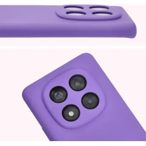 Hurtownia GSM - Silikonowe etui Bizon Soft Case do Xiaomi Redmi Note 14 Pro 4G fioletowe - BIZ9543 - {ean13} - Hurt