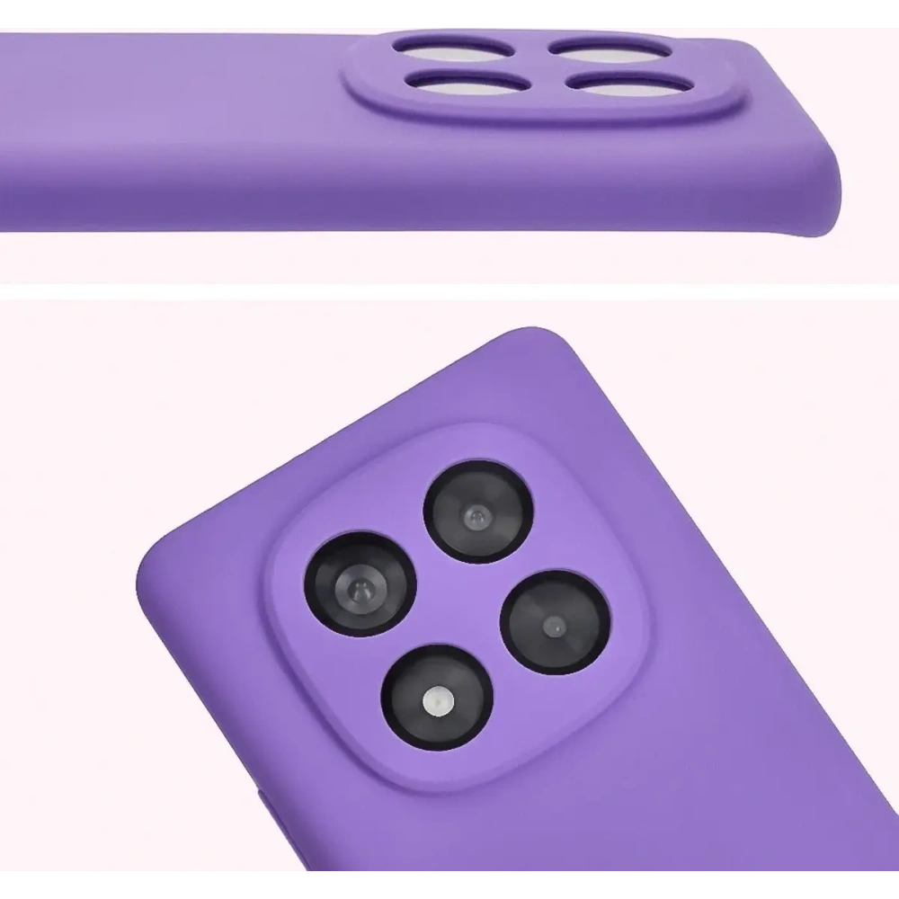 Hurtownia GSM - Husă Bizon Soft pentru Xiaomi Redmi Note 14 Pro 4G violetă - BIZ9543 - {ean13} - Hurt