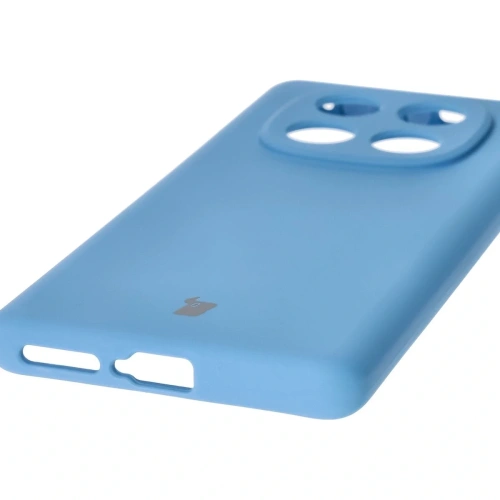 Silikonowe etui Bizon Soft Case do Xiaomi Redmi Note 14 Pro 4G niebieskie