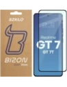 Bizon Glass Edge 2 Realme GT 7 / Realme GT 7T black frame
