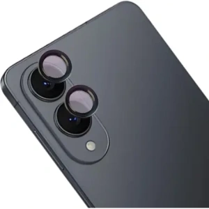 Wholesale Bizon Glass Snap Lens Samsung Galaxy S25 Edge black frame - BIZ9546 - {ean13} - Hurt