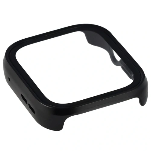 Etui ze szkłem do zegarka Bizon Case+Glass Watch do Huawei Watch Fit 4 czarne