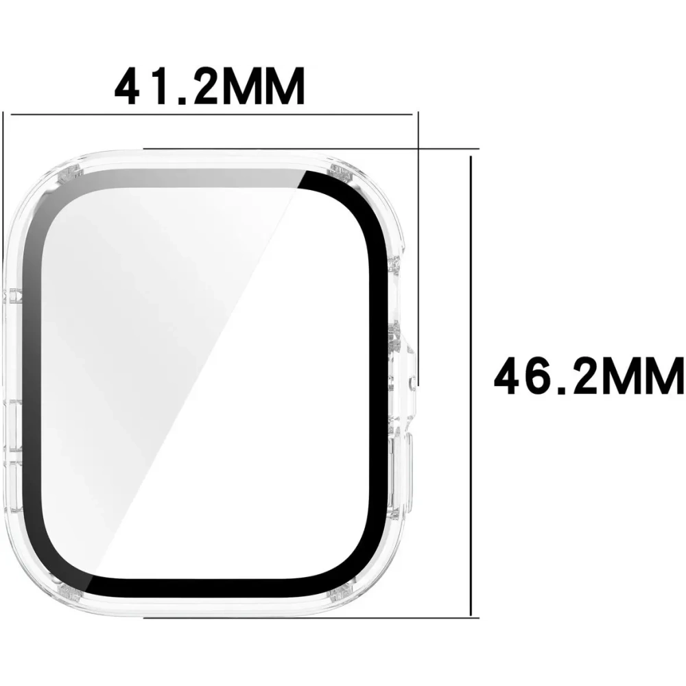 Hurtownia GSM - Etui ze szkłem do zegarka Bizon Case+Glass Watch do Huawei Watch Fit 4 przezroczyste - BIZ9548 - {ean13} - Hurt