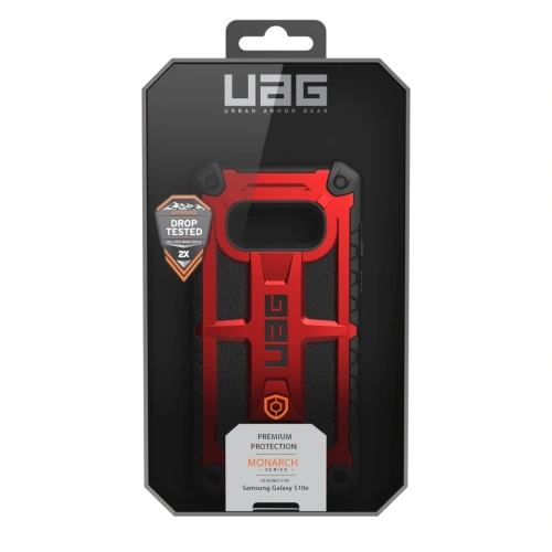 Etui UAG Urban Armor Gear Monarch Samsung Galaxy S10e (czerwone)