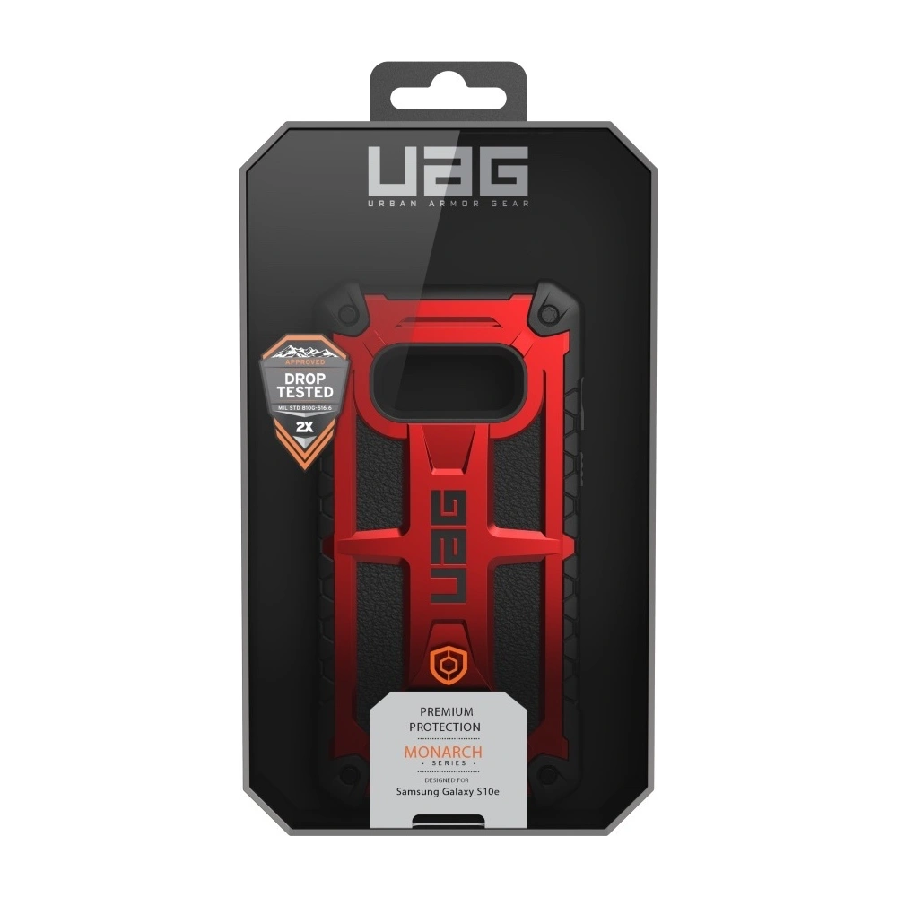 Wholesale UAG Urban Armor Gear Monarch Samsung Galaxy S10e (red) - UAG063RED - {ean13} - Hurt