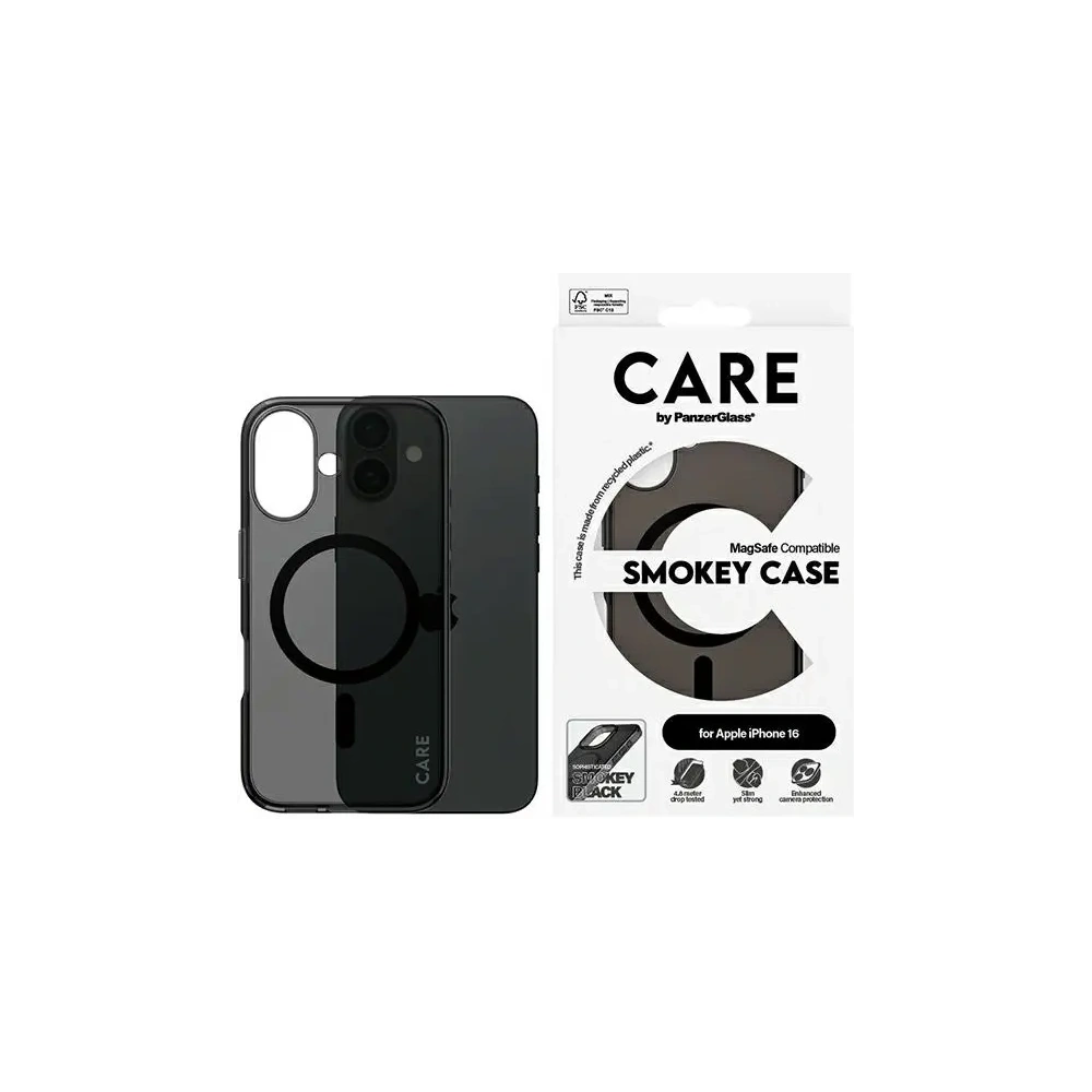 Hurtownia GSM - Etui CARE by PanzerGlass Flagship Case MagSafe do Apple iPhone 16 dymny - PZG998 - {ean13} - Hurt
