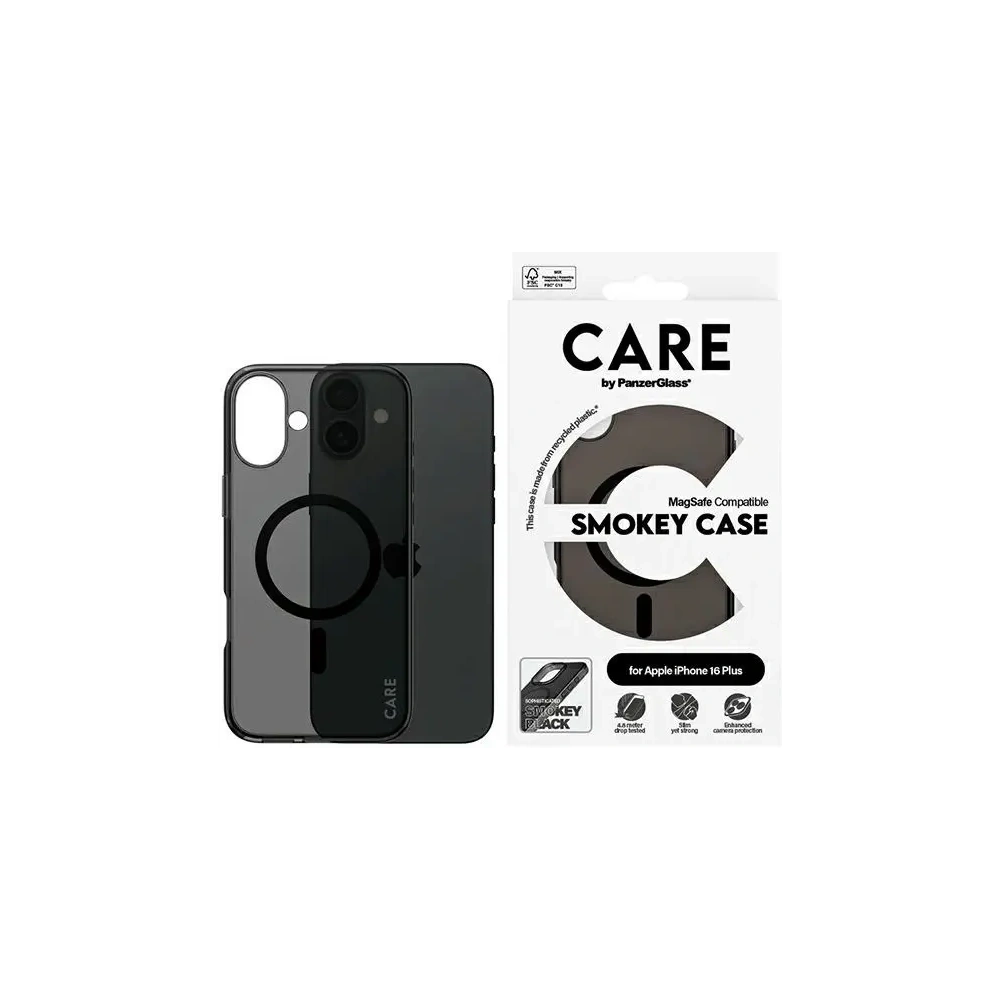 Hurtownia GSM - CARE by PanzerGlass Flagship Case MagSafe Apple iPhone 16 Plus füstös - PZG999 - {ean13} - Hurt