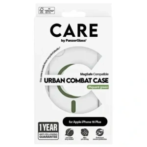 Hurtownia GSM - Etui CARE by PanzerGlass Flagship Case MagSafe do Apple iPhone 16 Plus zielony - PZG1000 - {ean13} - Hurt