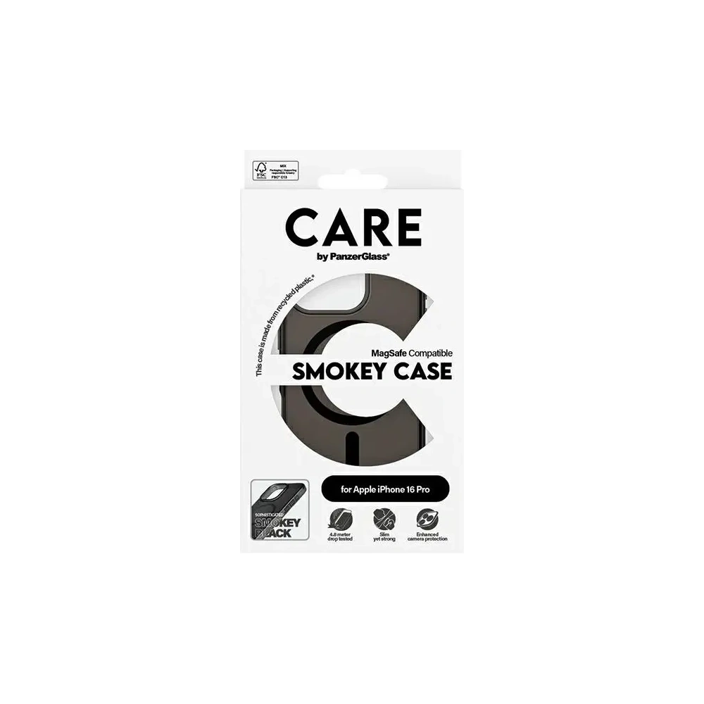 Hurtownia GSM - CARE od PanzerGlass Flagship Case MagSafe pro Apple iPhone 16 Pro smoky - PZG1001 - {ean13} - Hurt
