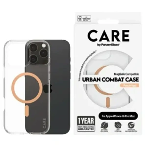 Hurtownia GSM - Etui CARE by PanzerGlass Flagship Case MagSafe do Apple iPhone 16 Pro Max brzoskwiniowy - PZG1002 - {ean13} - Hurt