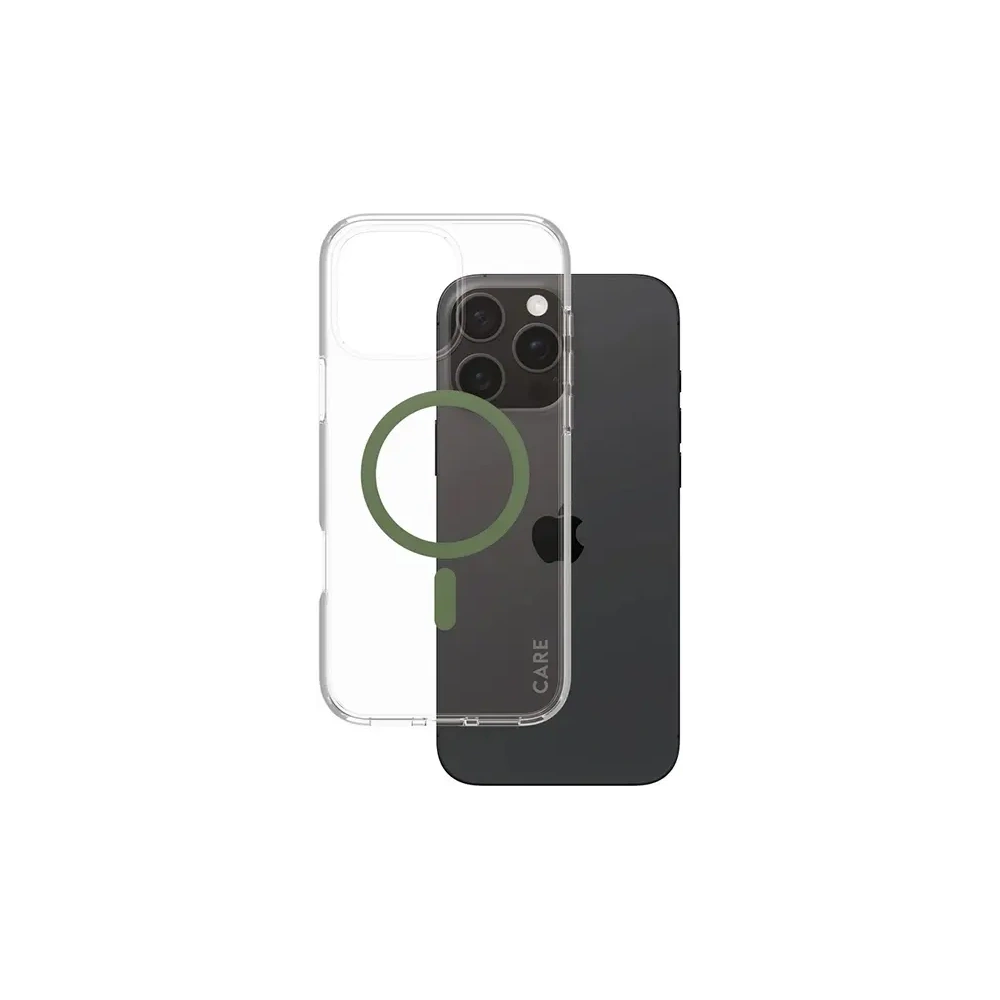 Hurtownia GSM - CARE od PanzerGlass Flagship Case MagSafe pro Apple iPhone 16 Pro Max zelená - PZG1004 - {ean13} - Hurt