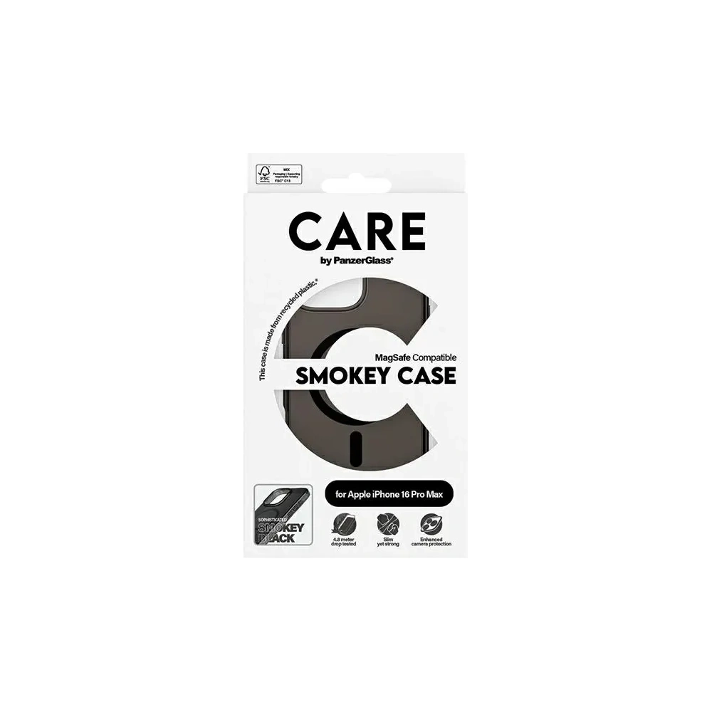 Hurtownia GSM - CARE od PanzerGlass Flagship Case MagSafe pro Apple iPhone 16 Pro Max smoky - PZG1005 - {ean13} - Hurt