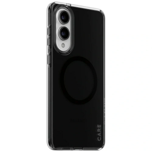 Etui CARE by PanzerGlass Flagship Urban Combat Black QI do Samsung Galaxy S25 Edge dymny