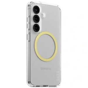 Hurtownia GSM - Etui CARE by PanzerGlass Flagship Urban Combat Chardonnay QI do Samsung Galaxy S25 przezroczysty - PZG1008 - {ean13} - Hurt