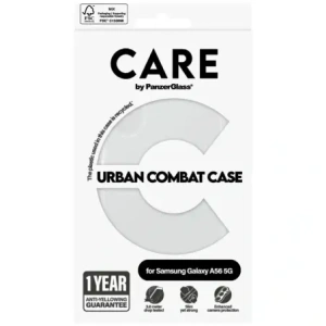 Hurtownia GSM - Etui CARE by PanzerGlass Flagship Urban Combat do Samsung Galaxy A56 5G przezroczysty - PZG1011 - {ean13} - Hurt