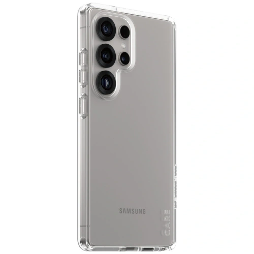 Etui CARE by PanzerGlass Flagship Urban Combat do Samsung Galaxy S25 Ultra przezroczysty