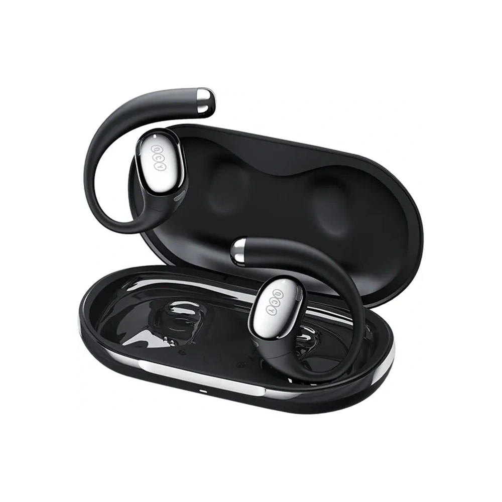 Hurtownia GSM - QCY Crossky R70 Bluetooth 6.0 Clip-On Wireless Kopfhörer Schwarz - QCY136 - {ean13} - Hurt