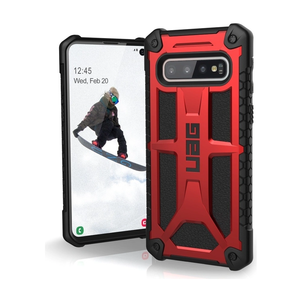 Hurtownia GSM - Etui UAG Urban Armor Gear Monarch Samsung Galaxy S10 (rote) - UAG069RED - {ean13} - Hurt