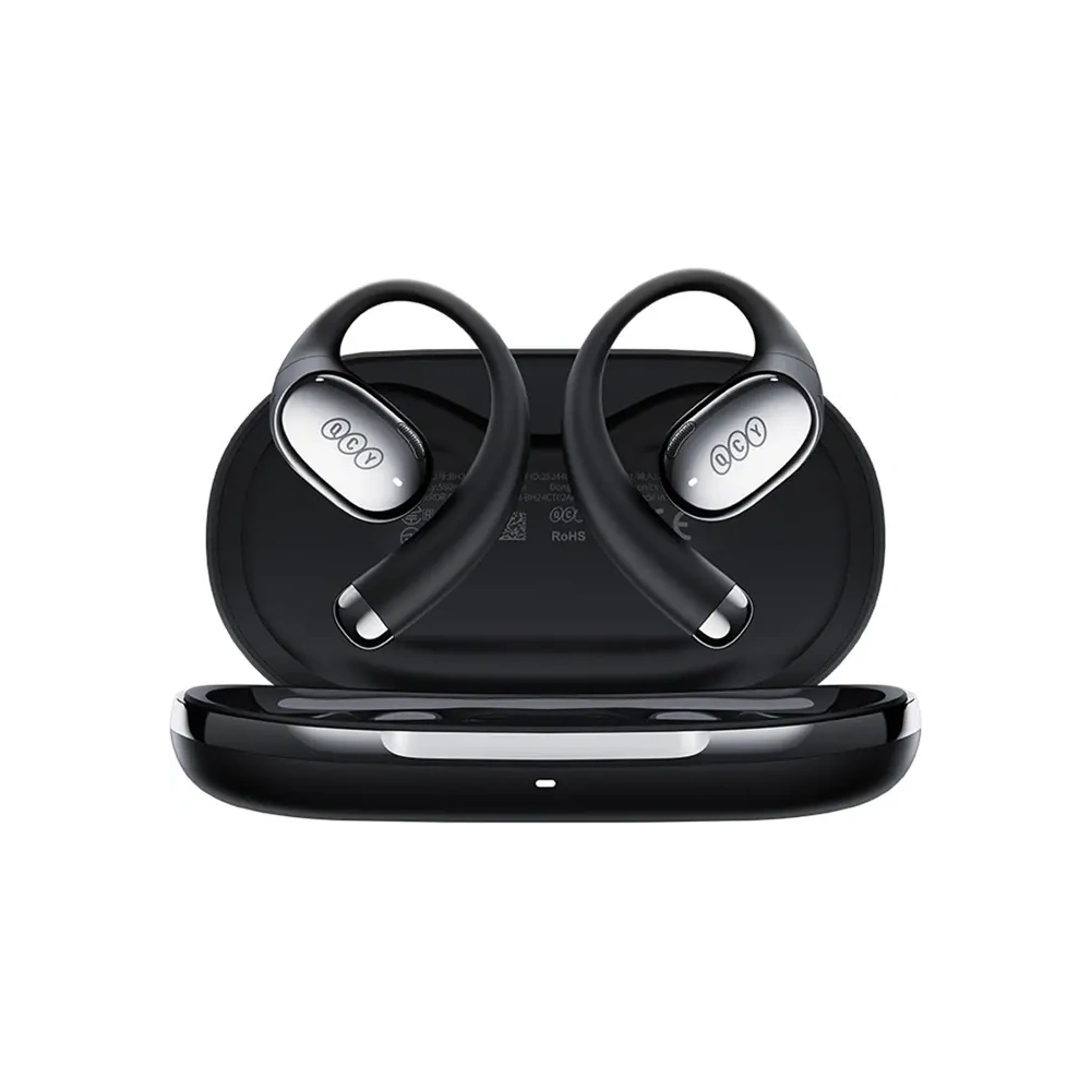 Hurtownia GSM - QCY Crossky R70 Bluetooth 6.0 Klipszes Vezeték nélküli Fejhallgató Fekete - QCY136 - {ean13} - Hurt