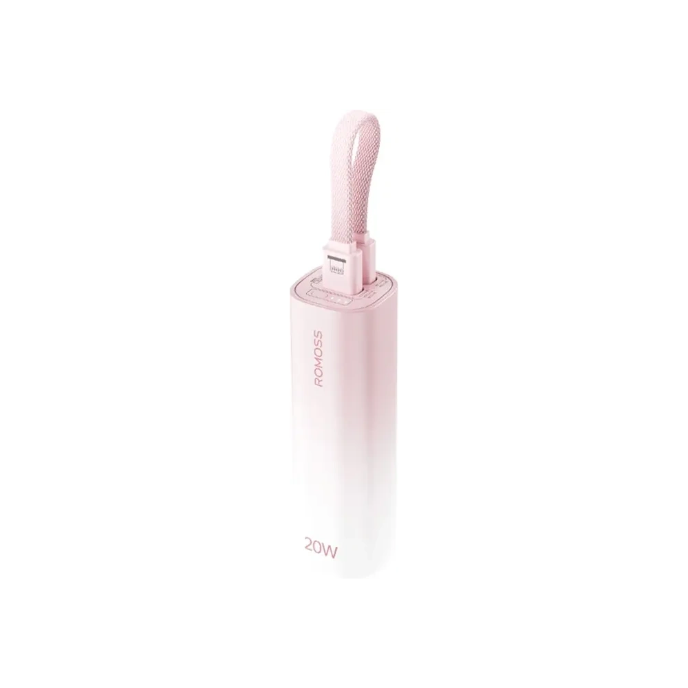 Hurtownia GSM - Romoss PSC05C Mini Power Bank 5000mAh 10.5W (rosa) - ROM84 - {ean13} - Hurt