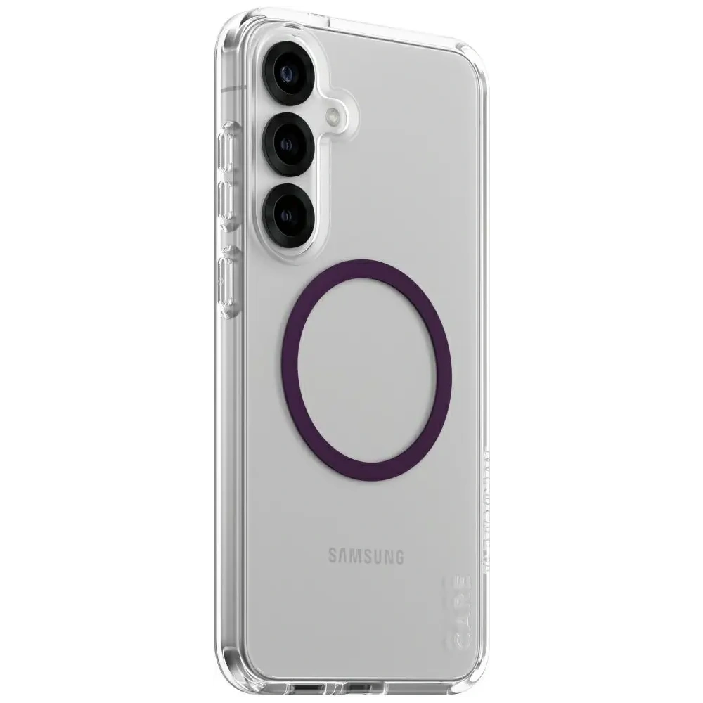 Hurtownia GSM - Etui CARE by PanzerGlass Flagship Urban Combat Purple QI do Samsung Galaxy S25+ Plus przezroczysty - PZG1015 - {ean13} - Hurt