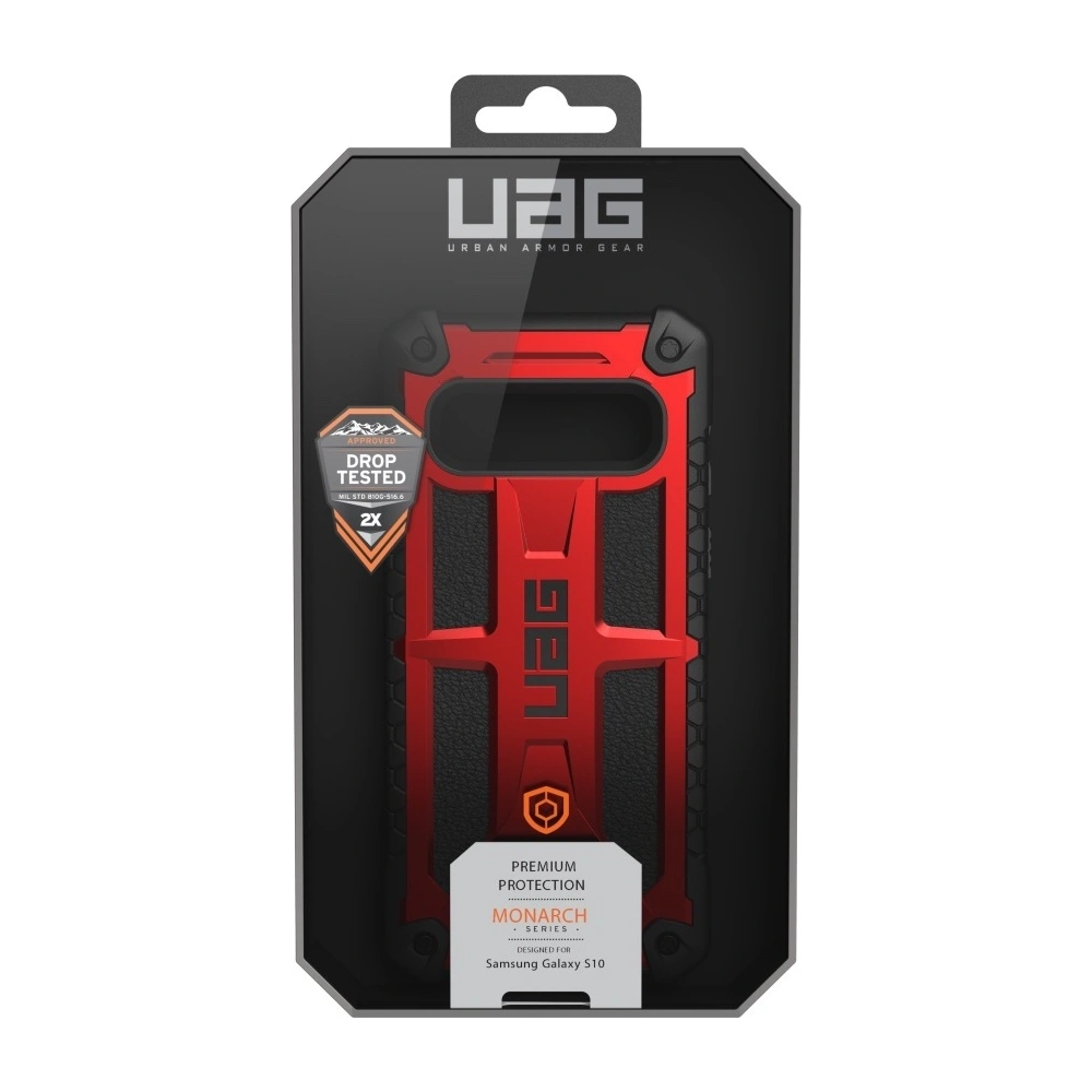 Hurtownia GSM - Etui UAG Urban Armor Gear Monarch Samsung Galaxy S10 (rote) - UAG069RED - {ean13} - Hurt
