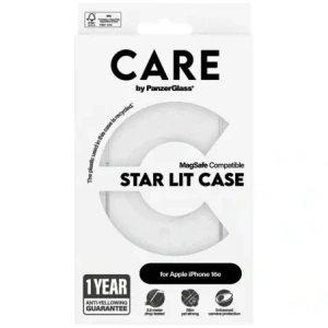 Hurtownia GSM - Etui CARE by PanzerGlass Flagship Urban Combat StarLight White MagSafe do Apple iPhone 16e przezroczysty - PZG1016 - {ean13} - Hurt
