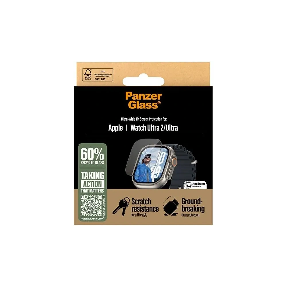 Hurtownia GSM - PanzerGlass Ultra-Wide Fit Apple Watch Ultra 1 / 2 - PZG1018 - {ean13} - Hurt