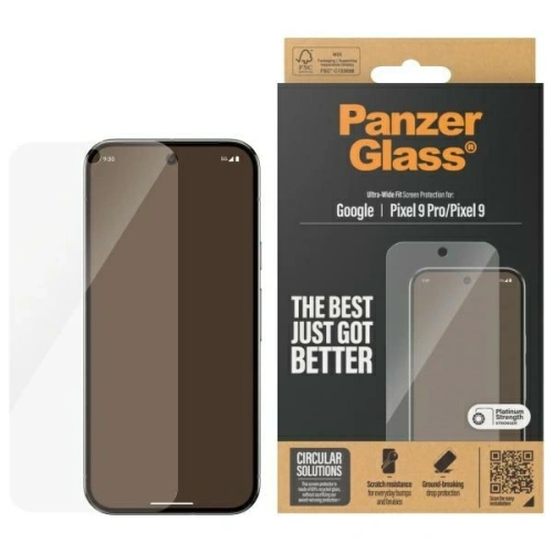 Szkło ochronne PanzerGlass Ultra-Wide Fit Google Pixel 9 / 9 Pro