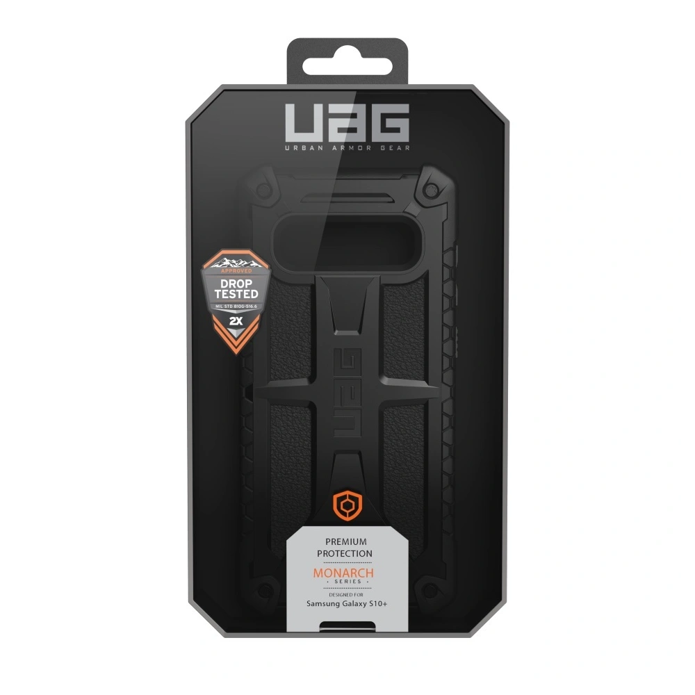 Hurtownia GSM - Etui UAG Urban Armor Gear Monarch Samsung Galaxy S10+ Plus (czarne) - UAG072BLK - {ean13} - Hurt