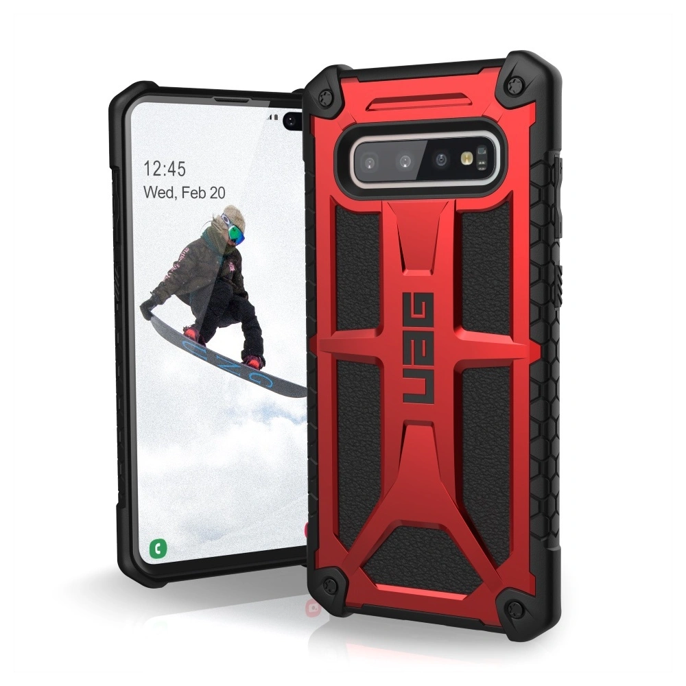 Hurtownia GSM - Etui UAG Urban Armor Gear Monarch Samsung Galaxy S10+ Plus (rote) - UAG073RED - {ean13} - Hurt