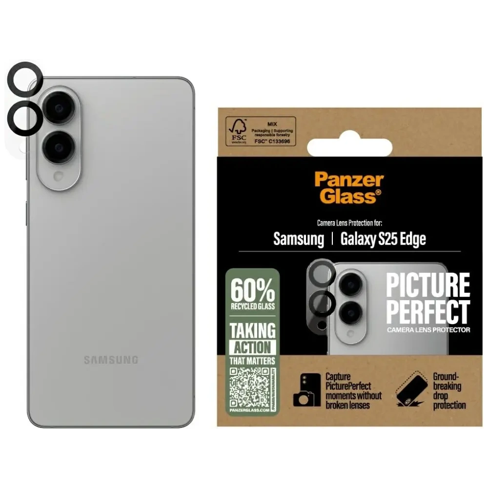 Hurtownia GSM - Szkło hartowane na obiektyw PanzerGlass PicturePerfect Lens Protector do Samsung Galaxy S25 Edge - PZG1029 - {ean13} - Hurt