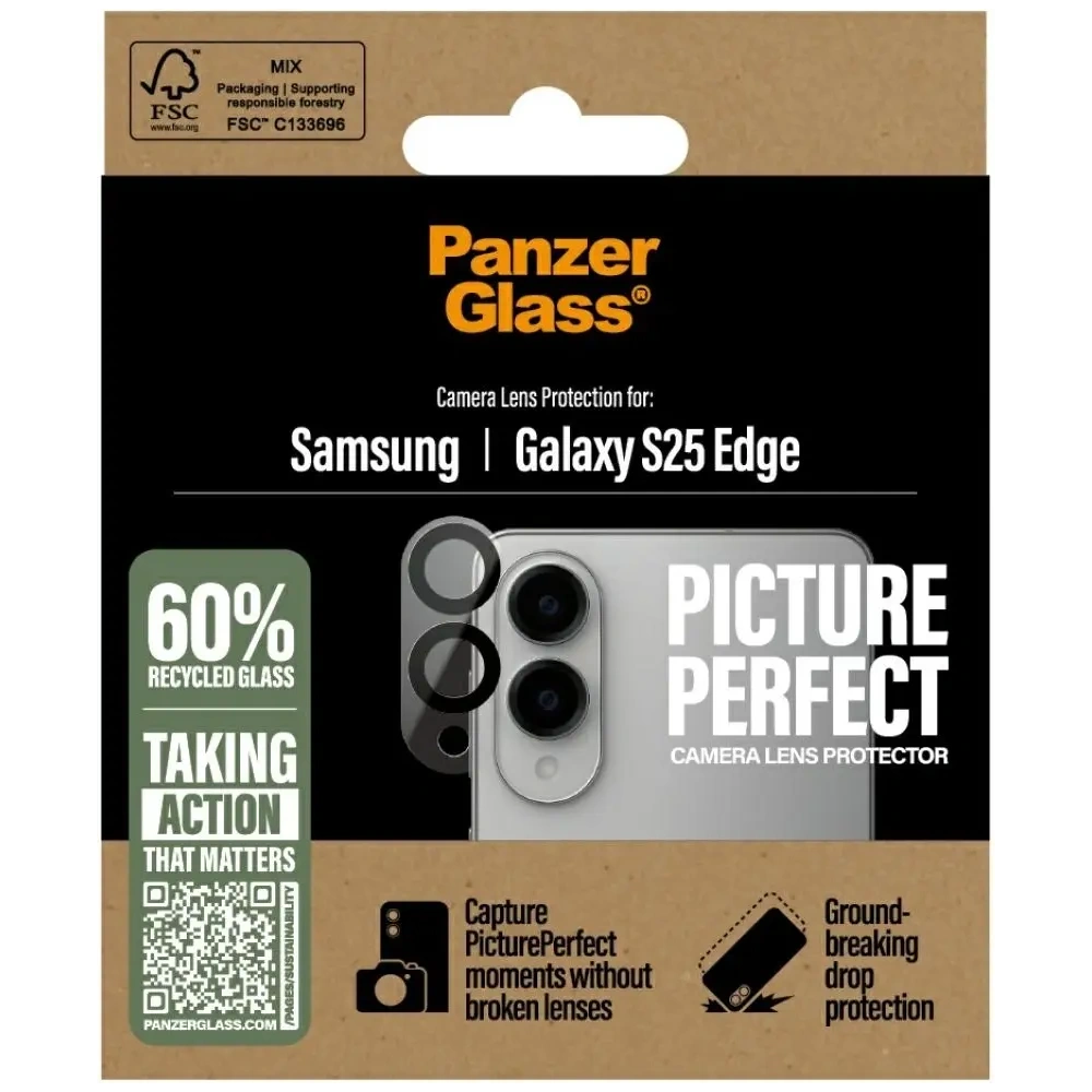 Hurtownia GSM - Szkło hartowane na obiektyw PanzerGlass PicturePerfect Lens Protector do Samsung Galaxy S25 Edge - PZG1029 - {ean13} - Hurt