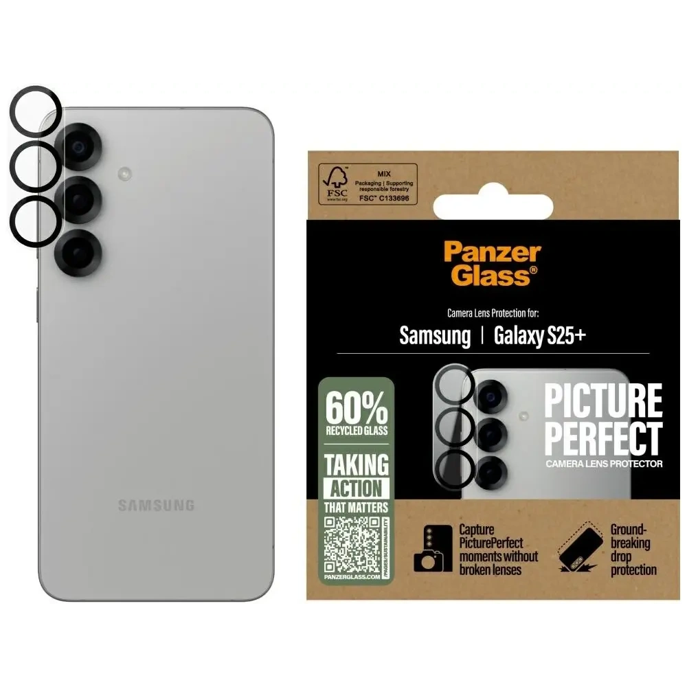 Hurtownia GSM - Szkło hartowane na obiektyw PanzerGlass PicturePerfect Lens Protector do Samsung Galaxy S25+ Plus - PZG1031 - {ean13} - Hurt