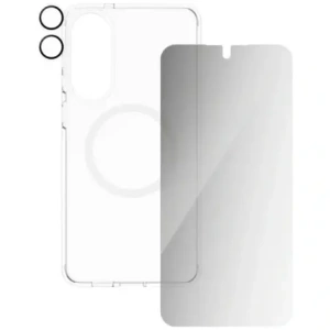 Hurtownia GSM - Ochranná sada 3v1 pouzdro + ochranné sklo na displej + sklo na kameru CARE od PanzerGlass Flagship pro Samsung Galaxy S25 Edge - PZG1034 - {ean13} - Hurt