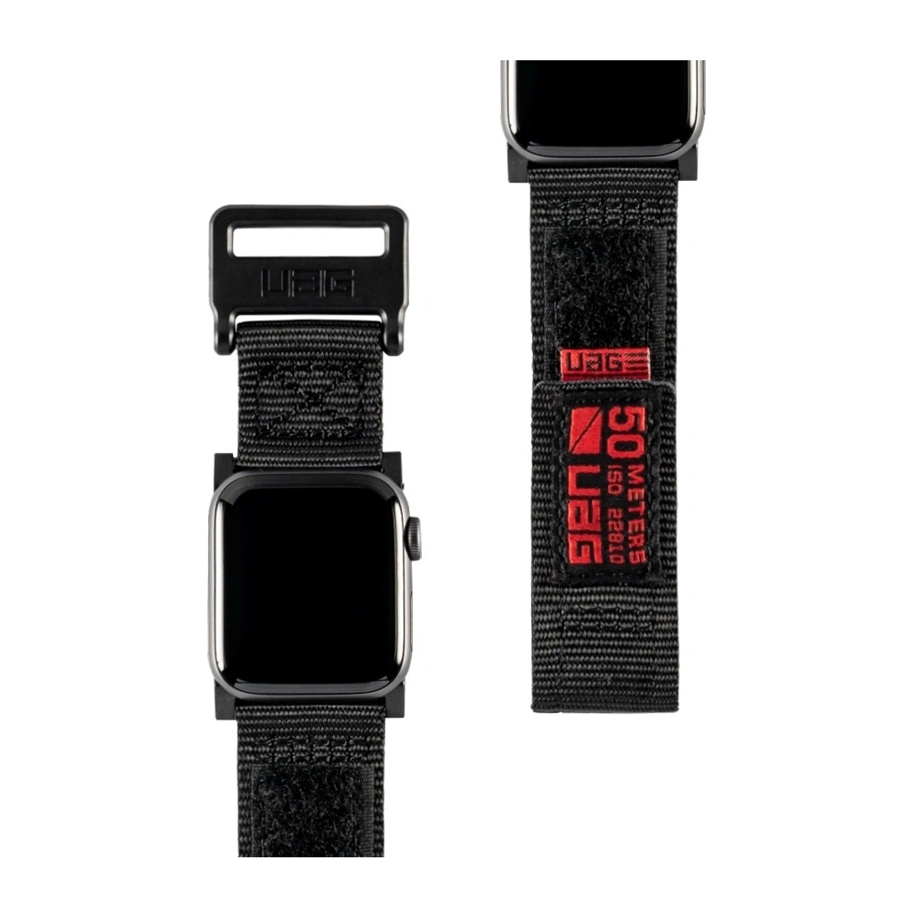 Hurtownia GSM - Pasek UAG Urban Armor Gear Active Strap Apple Watch 4/5/6/7/SE/8/9/Ultra 44/45/49mm (černé) - UAG082BLK - {ean13} - Hurt