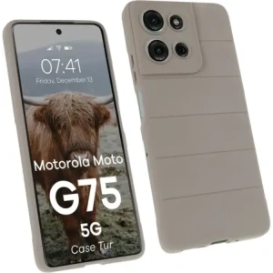 Hurtownia GSM - Pancerne etui Bizon Case Tur do Motorola Moto G75 5G jasnoszare - BIZ9551 - {ean13} - Hurt