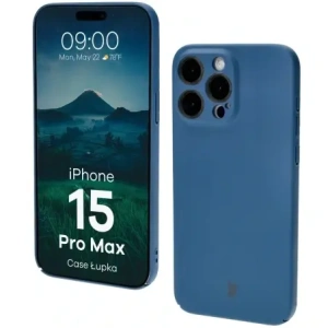 Hurtownia GSM - Bizon Case Lupka Apple iPhone 15 Pro Max blau - BIZ9553 - {ean13} - Hurt