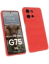 Pancerne etui Bizon Case Tur do Motorola Moto G75 5G czerwone