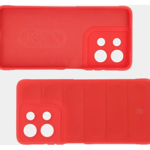 Pancerne etui Bizon Case Tur do Motorola Moto G75 5G czerwone