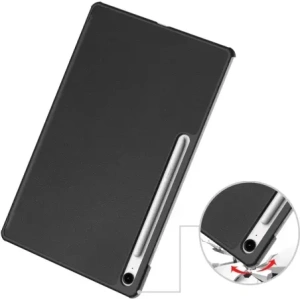 Hurtownia GSM - Etui z klapką Bizon Case Tab Croc do Samsung Galaxy Tab S10 FE+ Plus czarne - BIZ9558 - {ean13} - Hurt