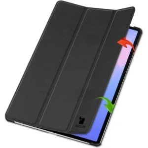Hurtownia GSM - Etui z klapką Bizon Case Tab Croc do Samsung Galaxy Tab S10 FE+ Plus czarne - BIZ9558 - {ean13} - Hurt