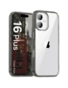 Bizon Case Halo Apple iPhone 16 Plus rauchschwarz
