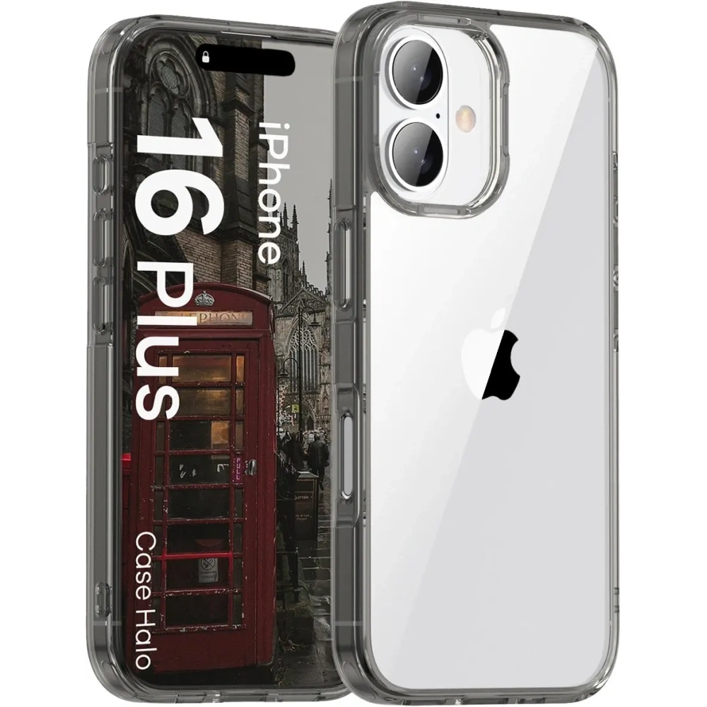Hurtownia GSM - Bizon Case Halo Apple iPhone 16 Plus rauchschwarz - BIZ9560 - {ean13} - Hurt