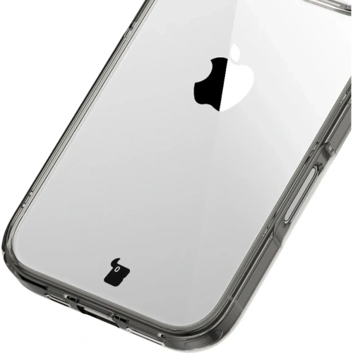 Etui Bizon Case Halo do Apple iPhone 16 Plus przydymione-czarne